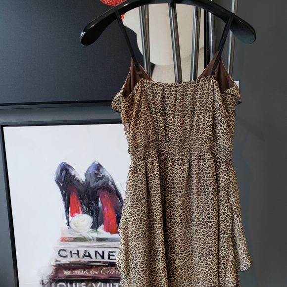 LEOPARD DRESS - Picture 2 of 4